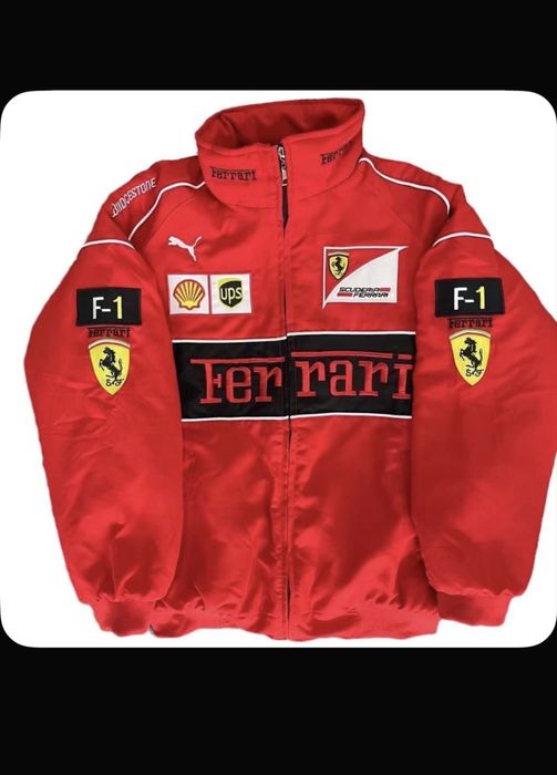 Куртка Феррари красная