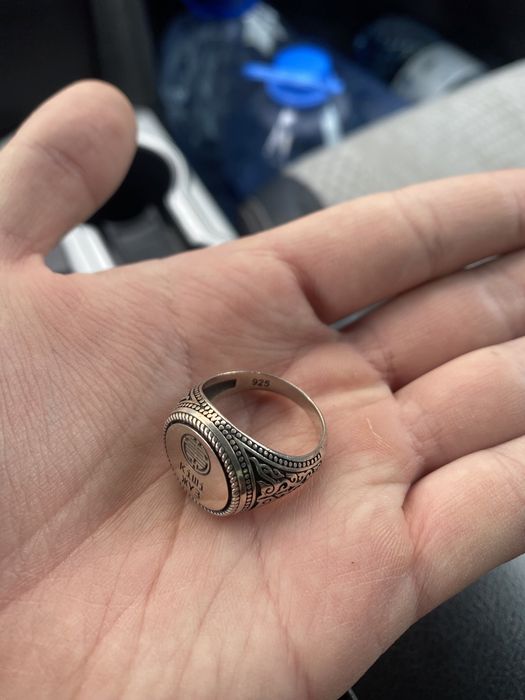 Кольцо серебро 925