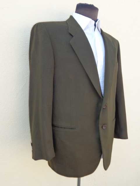 Sacou tesatura Loro Piana Doeskin khaki marimea 48
