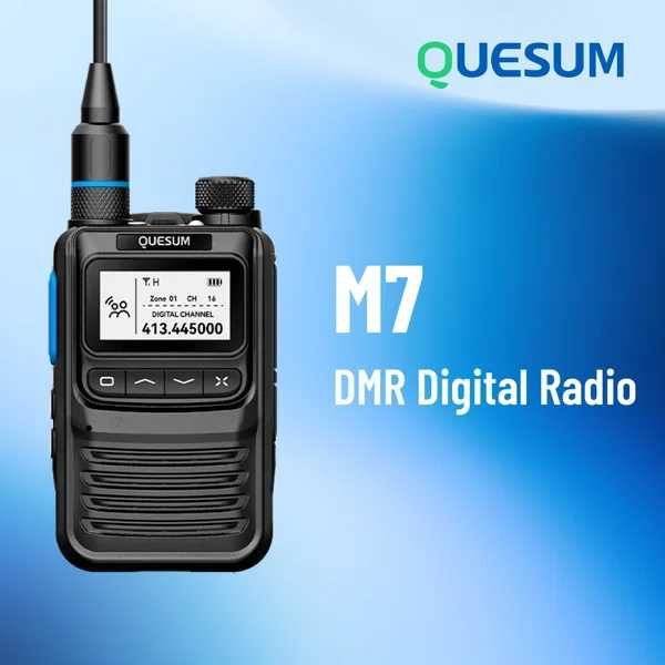 Quansheng M7 – компактнa DMR цифрова+analog  радиостанция 3W