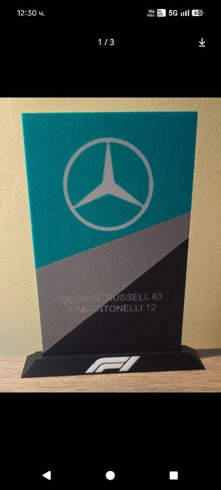 3д фигури на формула 1