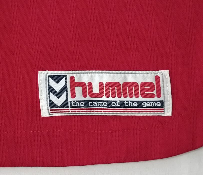 Hummel Denmark 1998 #11 Home Jersey оригинална тениска XS Хумел Дания