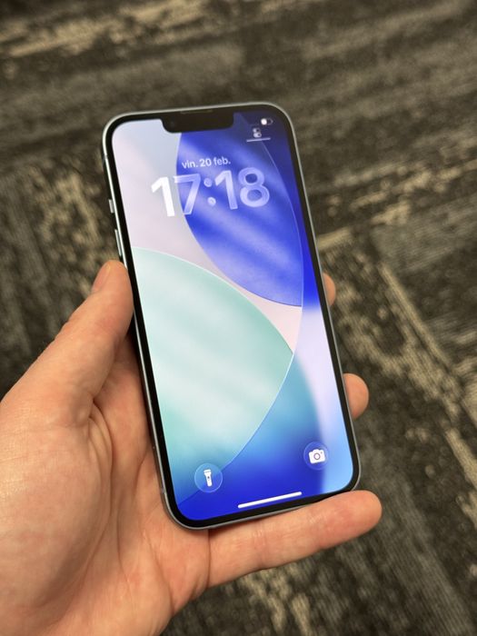 Iphone 14 128GB Blue, Liber de retea, Perfect functional