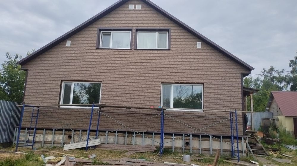 Обшиваем дом сайдингом и профлистом