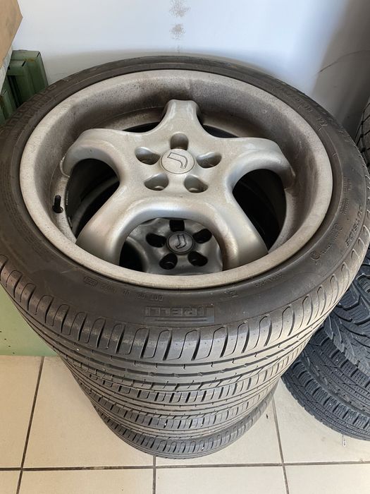 Jante 5x112 , 18”  cu anvelope noi Pirelli Audi ,VW,Mercedes Benz etc