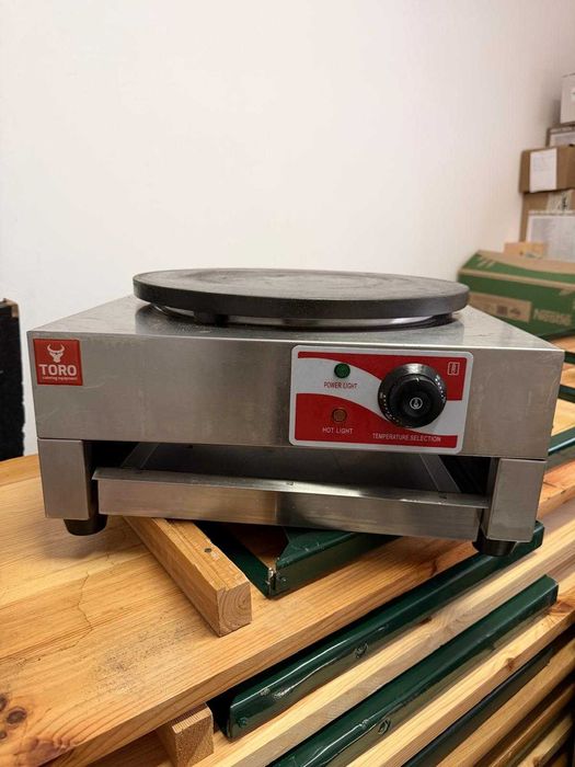 Plita profesionala pentru clatite, alimentare electrica