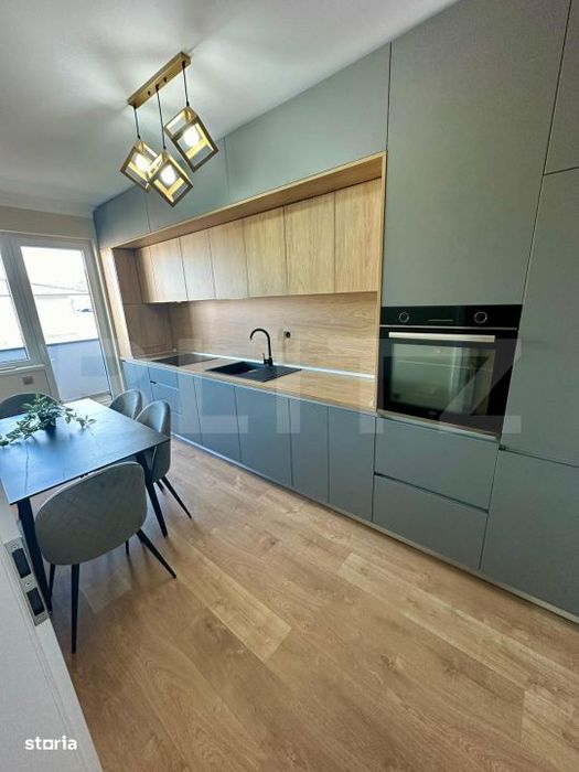 Apartament, 59.5 mp, bucatarie inchisa, 2 dormitoare, parcare — fotografia 1