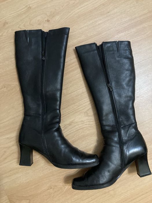 Сапоги зимние, б/у, размер 38