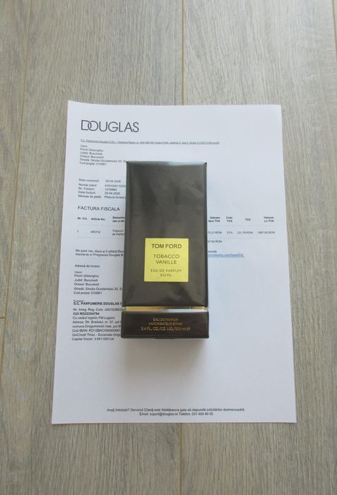 Parfum Tom Ford Tabacco Vanille - Nou,Sigilat - Cadoul Ideal
