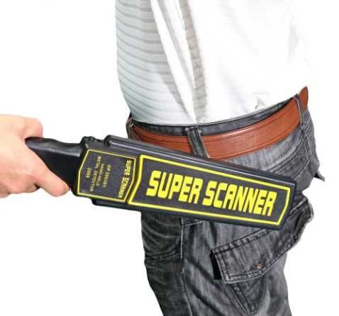 !!!БЕЗПЛАТНА ДОСТАВКА!!! Детектор за метали Super Scanner, Черен