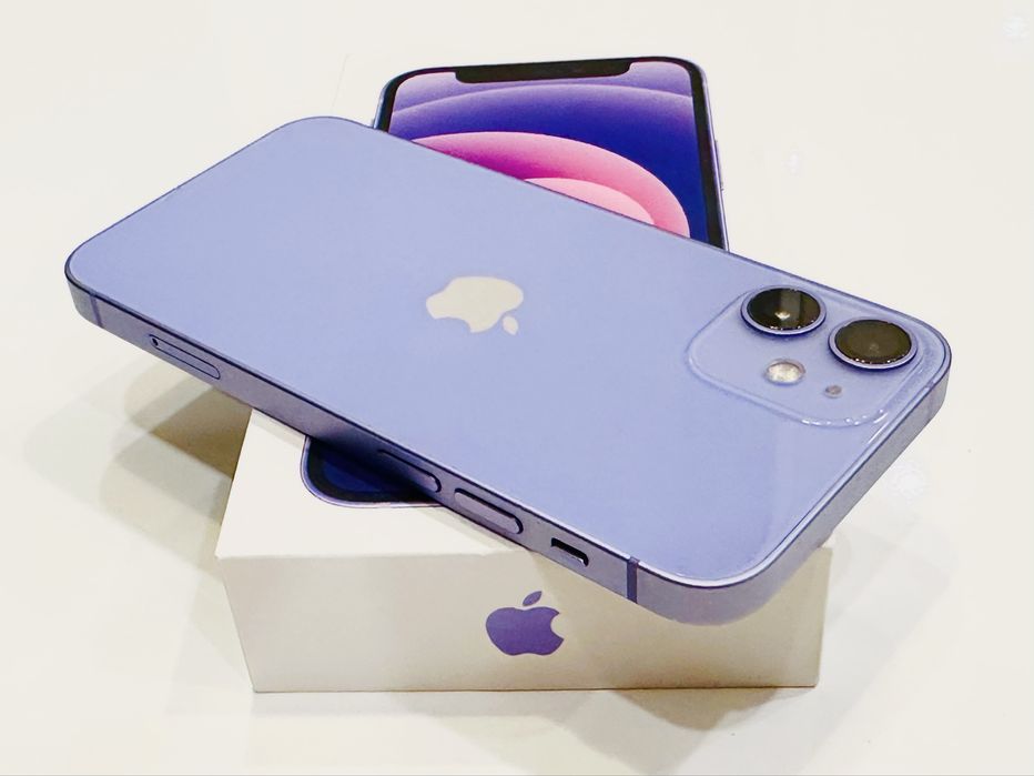 Apple iPhone 12 mini 128 GB Purple Перфектен !