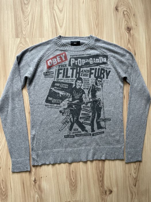 OBEY / мъжка блуза/фланела L