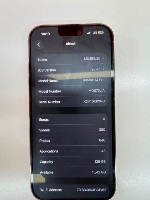 Apple Iphone 14 Pro
