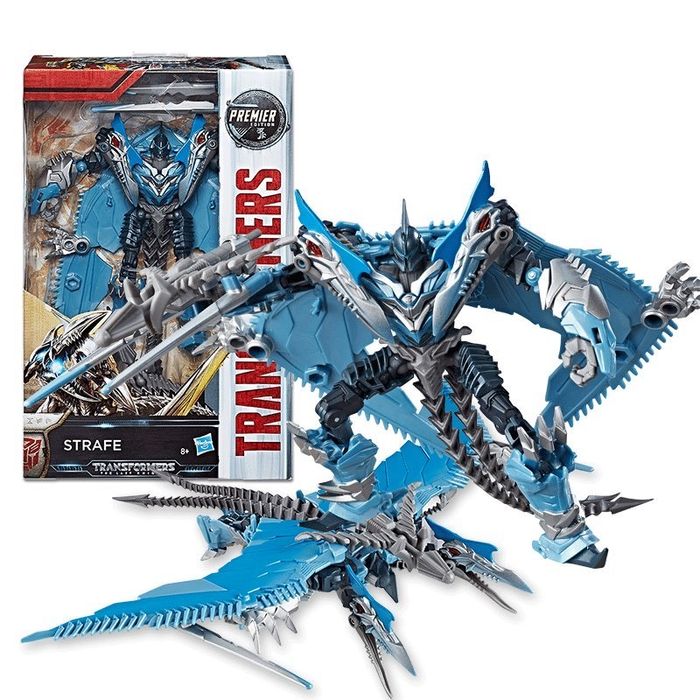 Figurina Transformers Strafe TLK  Premier Edition  delux class