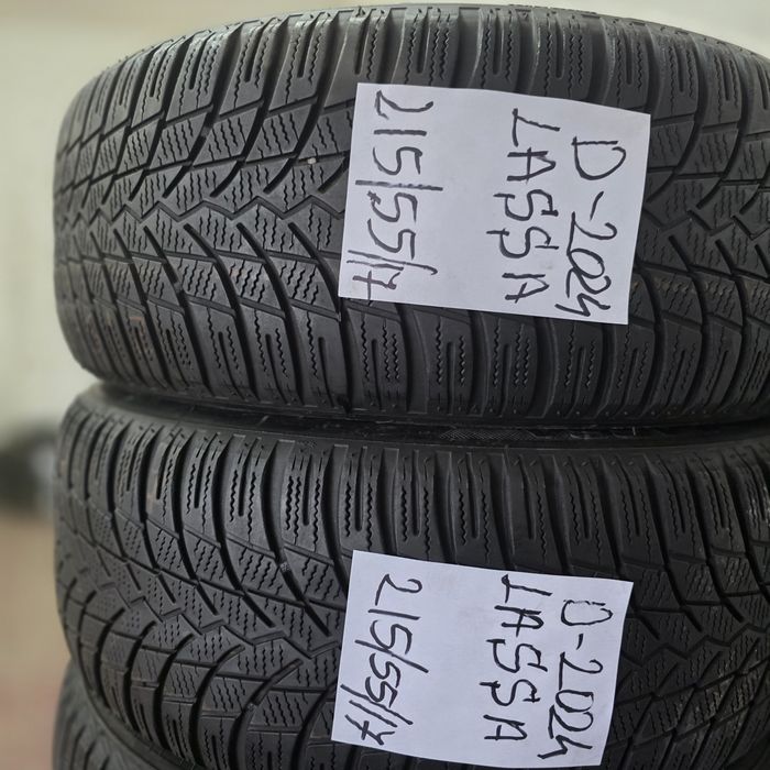 4x 215/55/17 M+S LASSA SI NEXEN 2024 si 2021 Stare excelenta