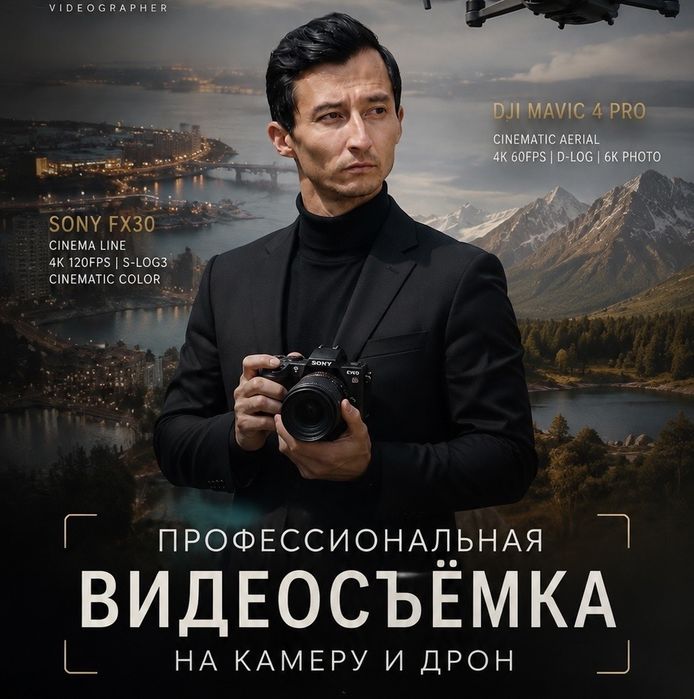 Услуги Видеографа.
