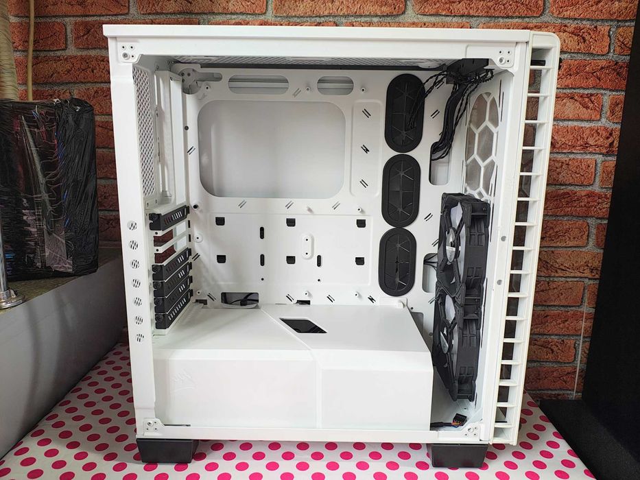 Carcasa Corsair Crystal Series 460X RGB, White.