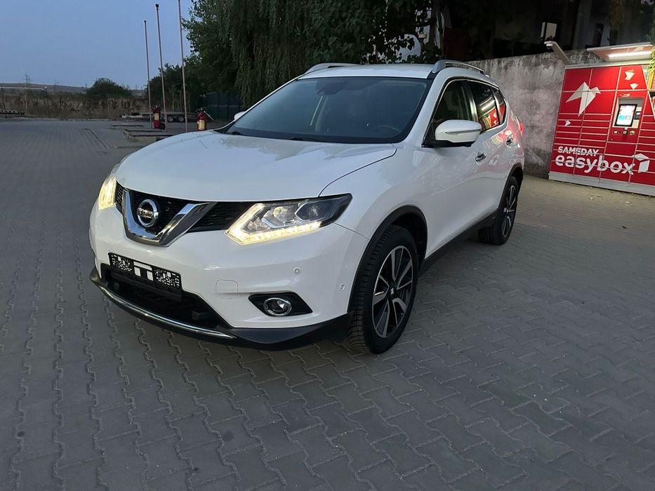 Nissa X trail /Tekna/Camera 360/Line Asist/Piele/Navi/Alb Perlat