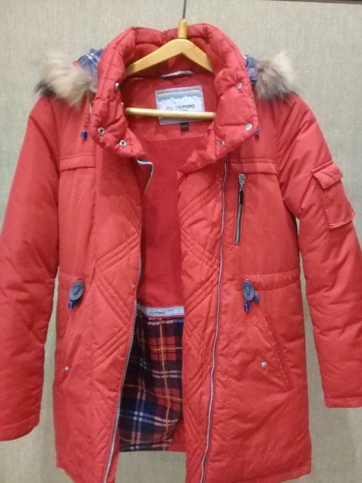 Куртка на девочку зимняя