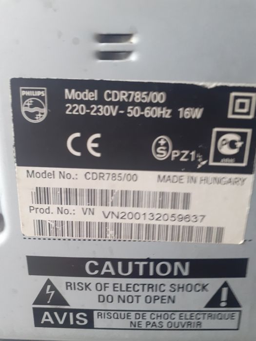 Philips recorder model: CDR 785/00