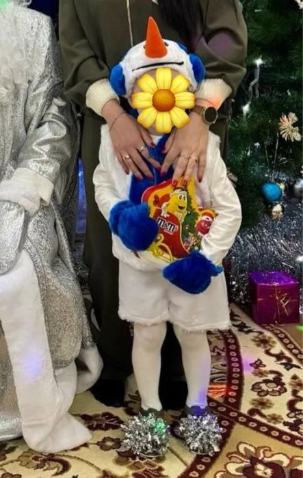 Костюм снеговика