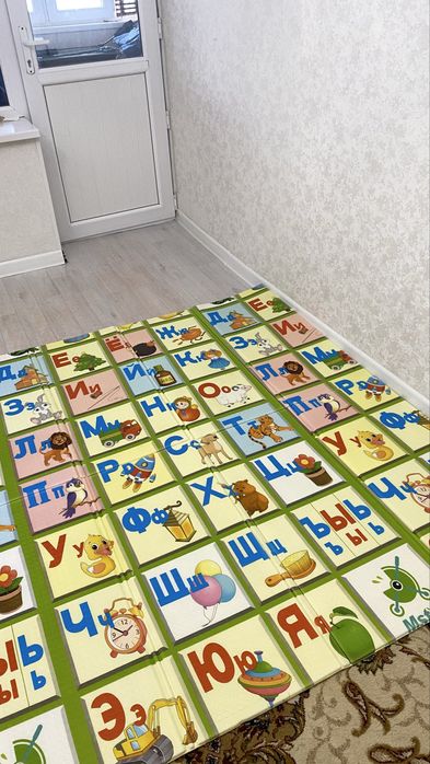 Коврик детский двусторонний