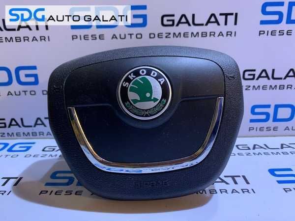 Airbag Volan Modelul cu Comenzi Skoda Octavia 2 2008 - 2013 Cod 1Z0880201AK