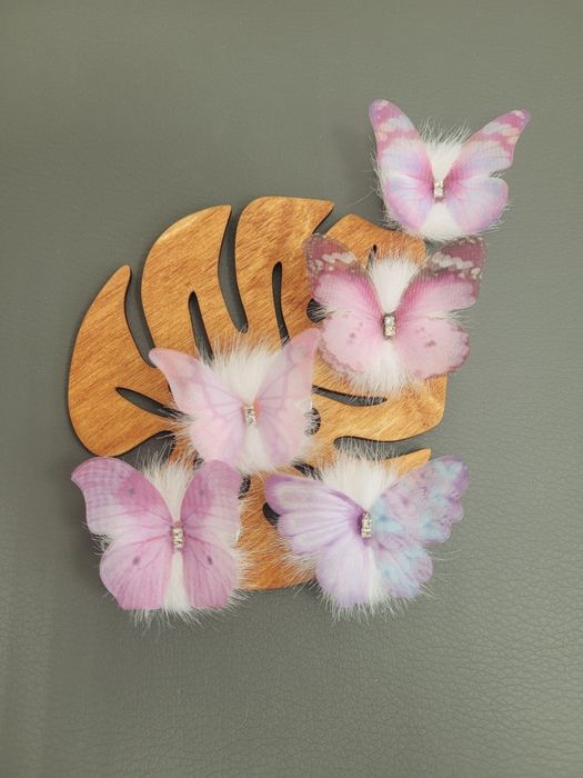 Зажимы бабочки ручная работа