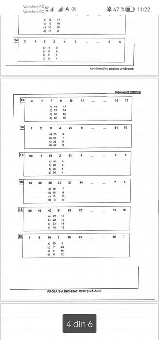 Materiale pregătire testare psihologica