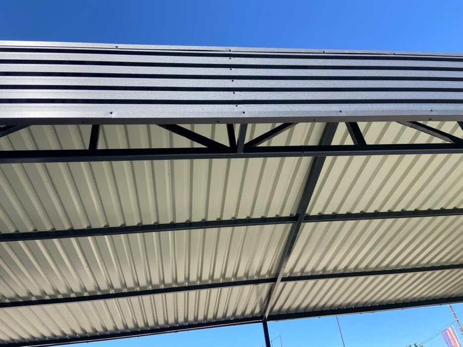 Tablă Cutată RAL 9002 alb MAT Acoperiș , hale , spălatorii , fațade 6m