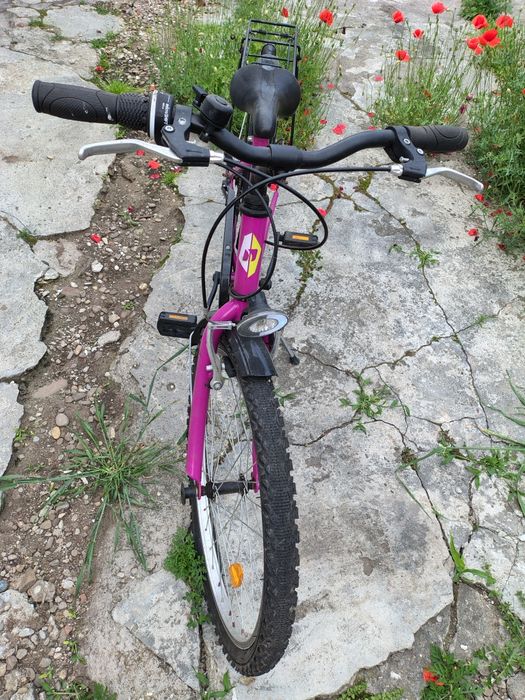 Bicicleta Copii Dhs Terrana 2414 - 24 Inch, Violet