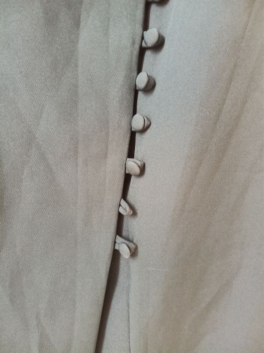 Платье темно зелёное 44 размер