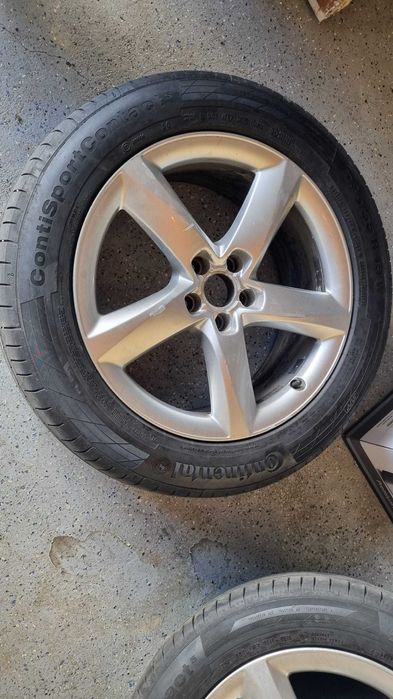 Jante 19  Originale Audi cu anvelope de vara Continental