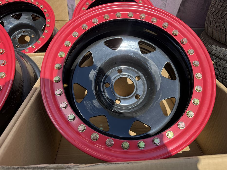 Jante noi R16 5x114,3  offroad Beadlock - Jeep XJ Land Rover Freelander