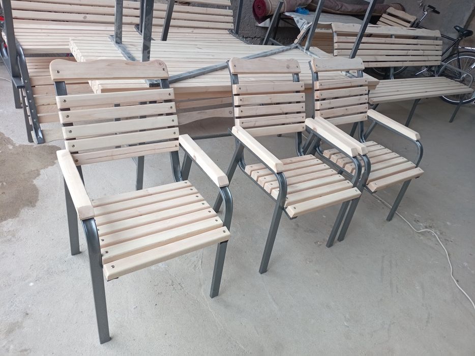 Stol stul dachniy 2 komplekt bor 5lik rekadan