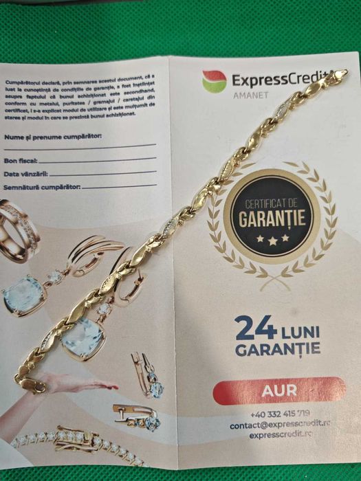 Bratara aur 14K 4.37 gr (AG44 Bc2 B:26126.32)