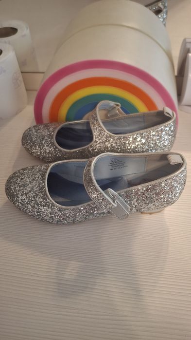 Pantofi eleganti fetițe Frozen/Elsa H&M 31