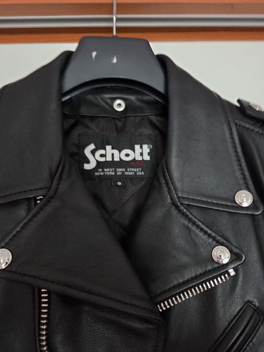 Schott N.Y.C. Кожено яке от естествена кожа