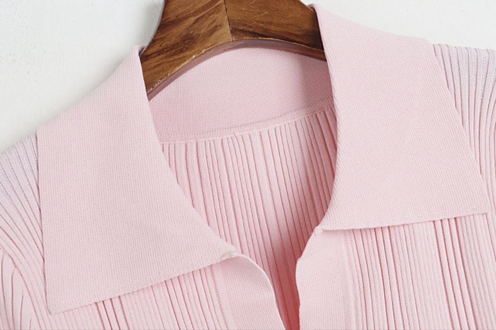 Дамска Рокля в Розов Цвят