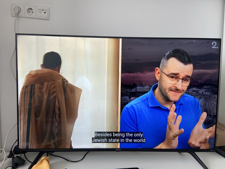 Hisense 50” 4K Smart TV Dolby Vision – като нов!