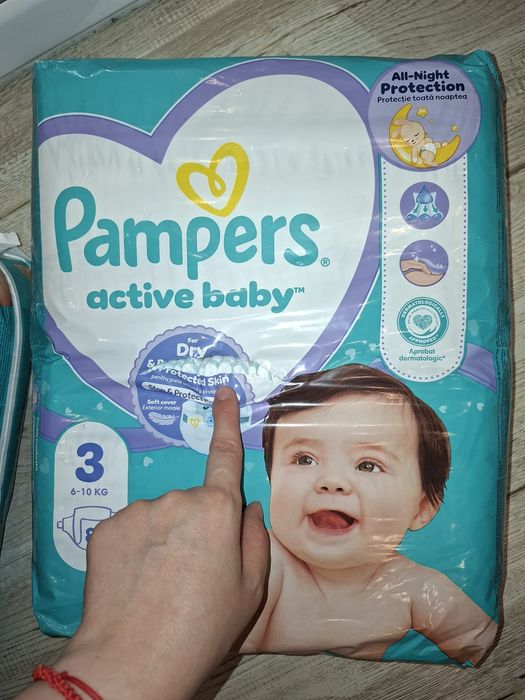 Pampers active baby  nr 3