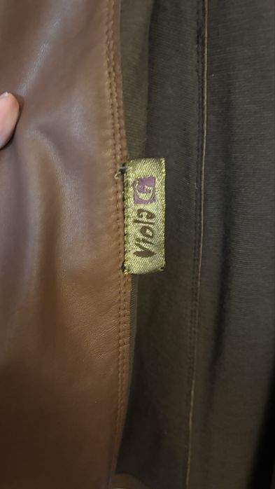 Сако/манто от естествена кожа р-р 42