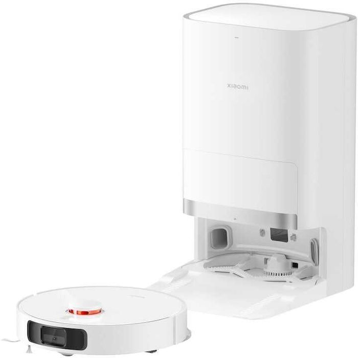 Robot de aspirare Xiaomi X20+ EU BHR8124EU, 6000Pa, colectare automata a prafului in 10 secunde, rezervor de apa 4 l, 75 W, alb