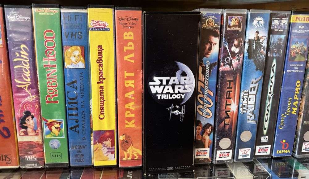 Оригинални филми - vhs, dvd