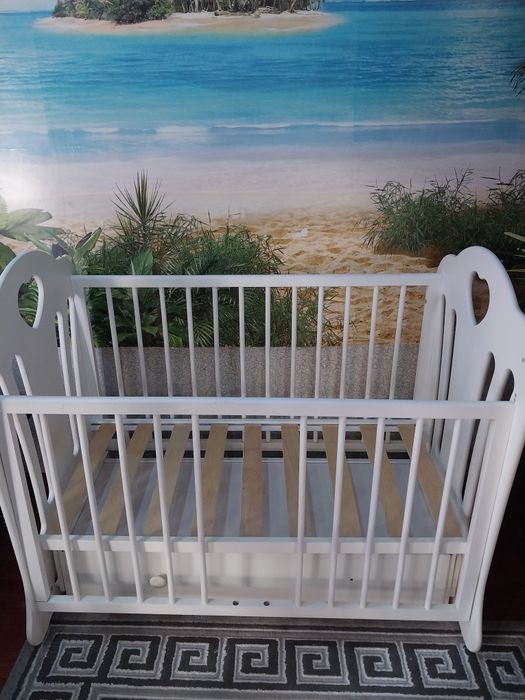 Манеж детская с матрасом