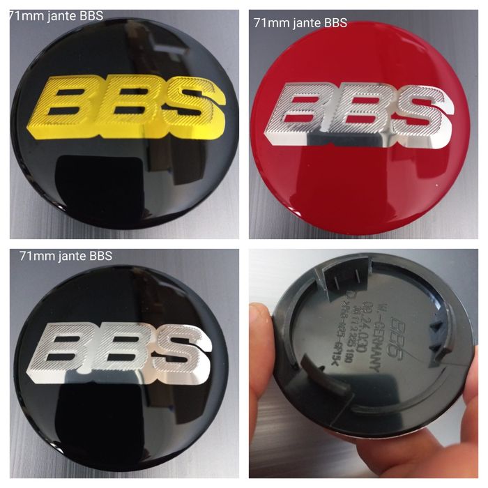 Capace jante aliaj BBS- Set 4 capace