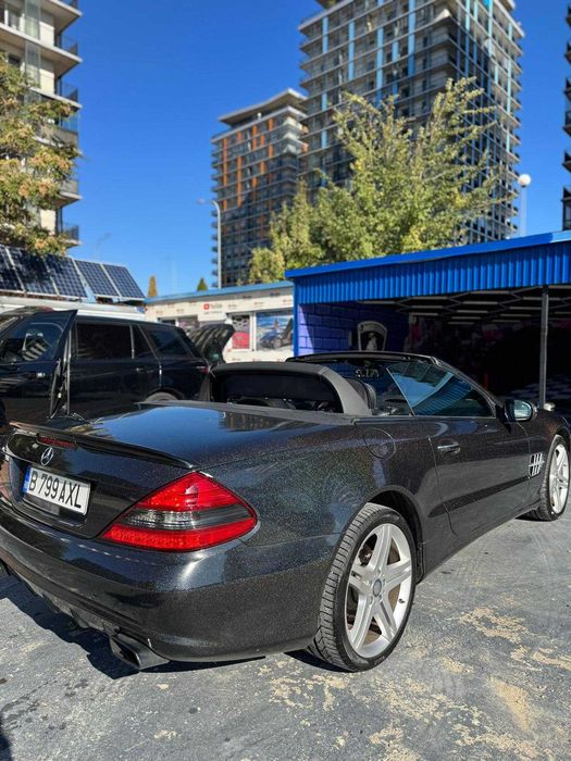 Mercedes SL / volan CUSTOM / Subwoofer / navigatie / evacuare  clapeta