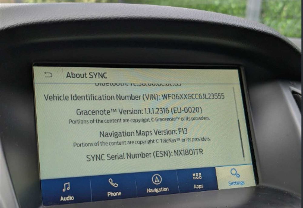 2026 карта за Навигация Форд Ford Sync3 Map Update EuropeTurkey Ъпдейт