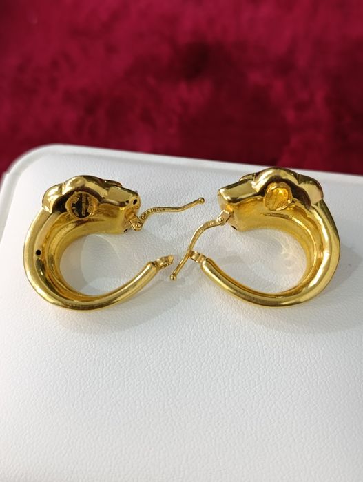 Золотые серьги, Итальянский изделия  Graciela , проба 585, вес 4,58