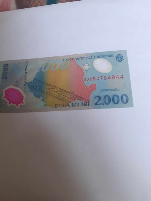 Ofer spre vînzare această bancnota